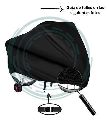 Shimano Bicycle Cover R14 With Wheels - 120 X 80 X 72 3