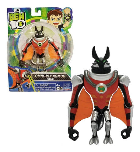 Ben 10 XL Action Figure - Ben & Heatblast Characters 0