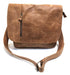 Leather Backpack 100%, With Leather Flap And Strap. A0312 6