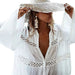 Imported White Beach Tunic 0