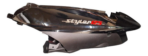 Lower Left Side Underseat Casing for Zanella Styler 125 at Axon Motos 0