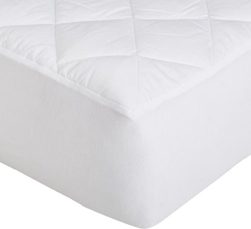 Shafetex Quilted Mattress Cover 2x2m King Elastic Edges 2