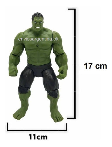 Enviosargentina.ok Avengers Action Figure - Hulk, Ironman, Thor, Captain America, Spiderman 7