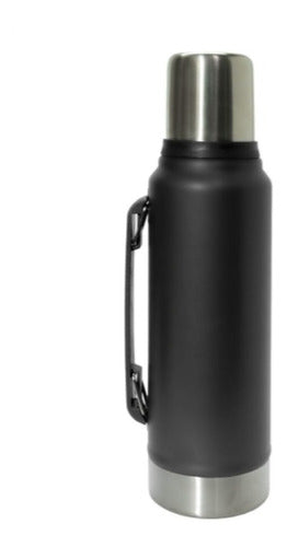 Humma Combo Thermos Stainless Steel 1 Liter with Mate and Straw 4