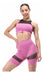 Ludmila Set: Top and Cycling Shorts Combo in Aerofit SW Tul Combination 21