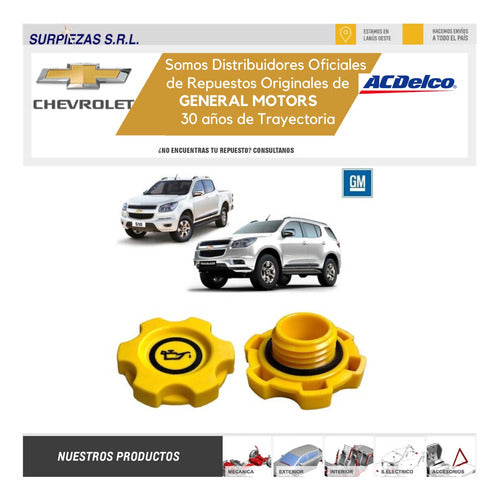 Tapa Llenado Aceite S/10 12/ Chevrolet 3c Original 2