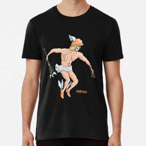 Lucky Twins Hermes Greek God Premium Cotton T-Shirt 0