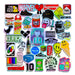 Stickers Dublin 45 Stickers Aesthetic Termo Stanley Vinilos Planchas Calcos 0