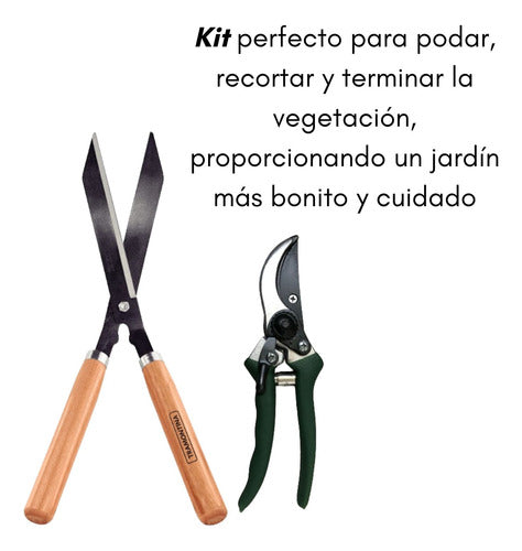 Gardening Kit Combo: Pruning Shears X2 Tramontina Castelgarden 3