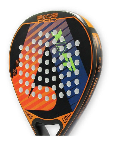 Xaff Paleta Padel Paddle Xaff Fibra De Vidrio Ecos Pro Cu 3