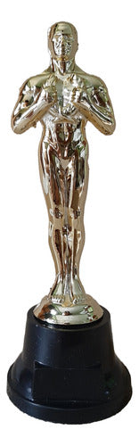 Trofeo Plástico Oscar Oscars Actuación 15 Años 18cm Souvenir 0