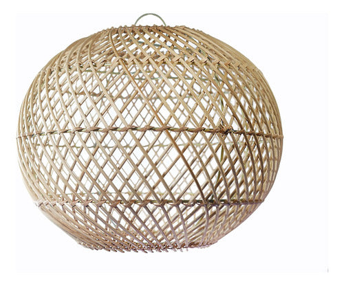 Artesanal Rattan Ball Lampshade, Pack of Two 5