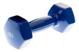 KRV Hexagonal Rubber-Coated Dumbbell 3 Kg Pilates En3x 6