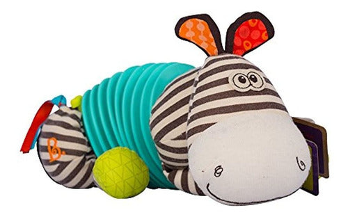 B. Toys by Battat - Musical Plush Accordion Zebra - Sensory Toy 2