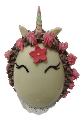 Unicornio Huevo Chocolate 15 Cm Regalo Original Kawaii 0