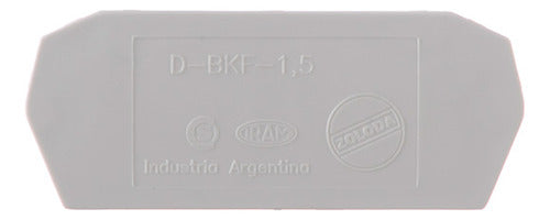 Zoloda Tapa Para Borne De Paso D-BKF-1,5 Pack X 35 Un 0