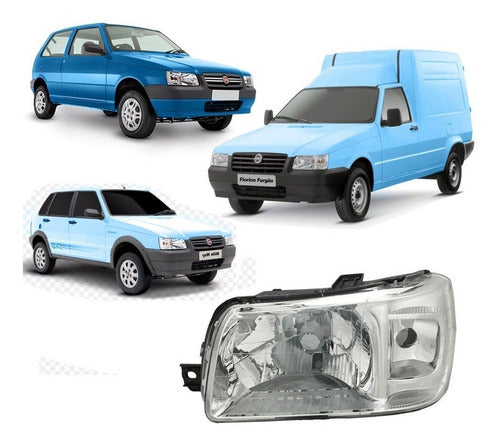 LAM ARGENTINA Semióptica Fiat Uno / Fiorino Izquierda 2004 / 2014 0