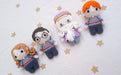 Pipelino Chibi Harry Potter, Hermione, Ron and Dumbledore Set 5