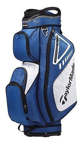 Bolso De Golf Taylormade Select St Cart Bag  Azul/blanco 0