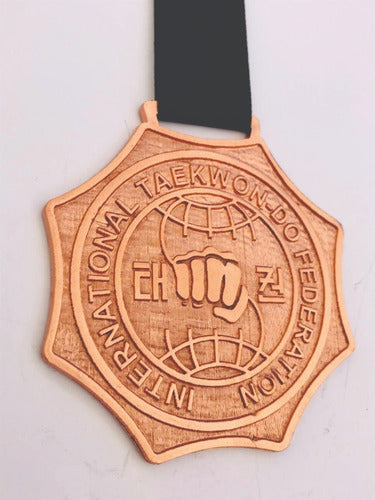 Medallas Personalizadas Artes Marciales (70mm) 0