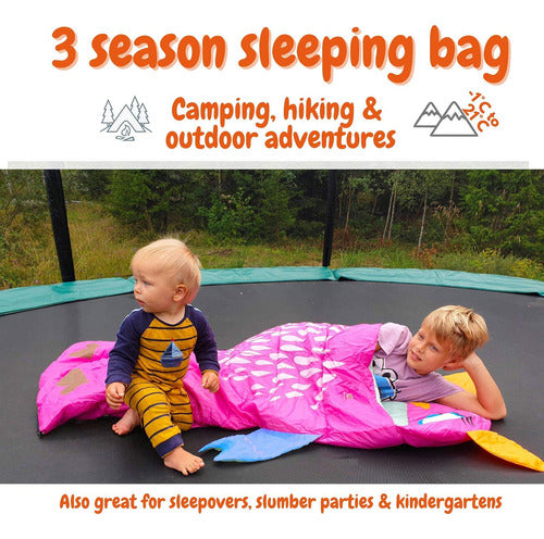 RasmussOn - Sleeping Bag for Kids and Adults for Indoor and Outdoor Use 3