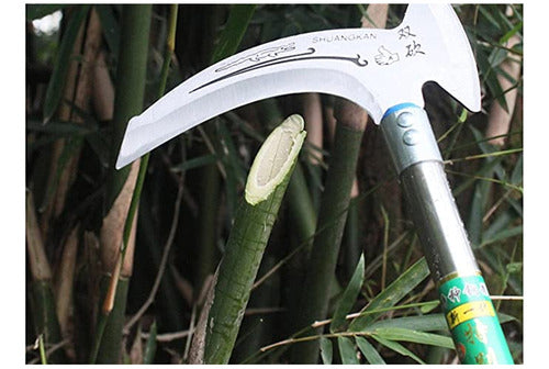 Shangyism Hand Scythe Multi-Tool for Gardening 4