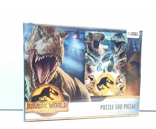 ZADIKIAN Jurassic World Puzzle 500 Pieces Dinosaurs 0