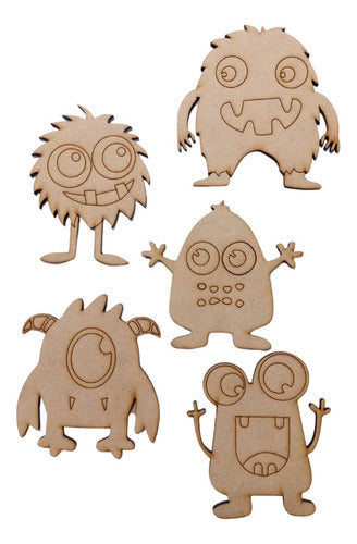 Monstruitos 45 Monstruitos 15cm Fibrofacil MDF Characters 0