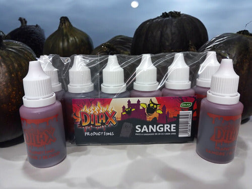 Halloween Sangre Liquida 1 Unidad Cotillón Maquillaje Chasco 1