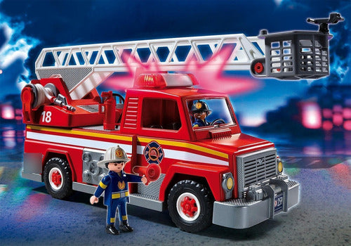 Playmobil City Action Firefighters Rescue Ladder 2