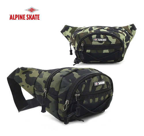 Alpine Skate Urban Fanny Pack Camouflage New Ar1 15126 Ellobo 1