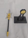 Espada Lança Kung Fu Miniatura 23 Cm Aço 2