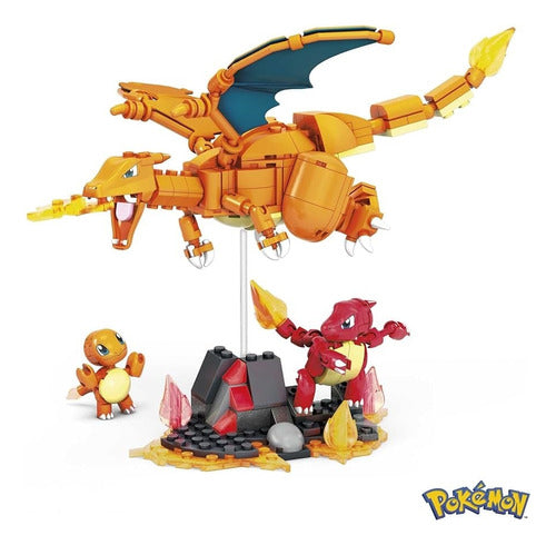 Megaconstrux - Pokemon Set De Evoluciones Charmander Hfg06 1