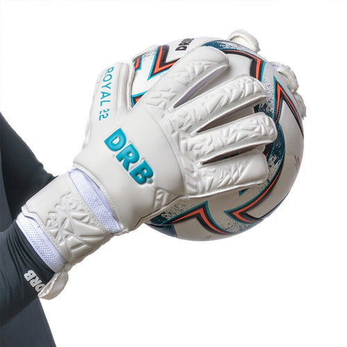 DRB Royal 23 Professional Adult Goalkeeper Gloves with Finger Safe 2