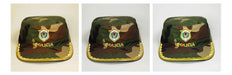 Kepi Quepi Rural Hat with Golden Embroidered Badge and Peak Serreta 3