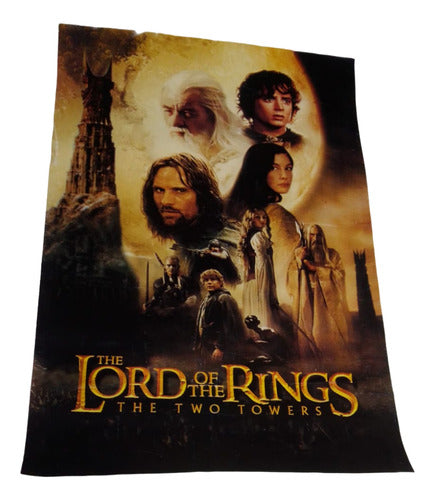 Poster Afiche The Lord Of The Rings Two Towers X Caballito 0