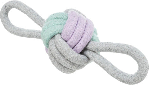 Trixie Junior Tug Toy Rope Ball for Puppies 2