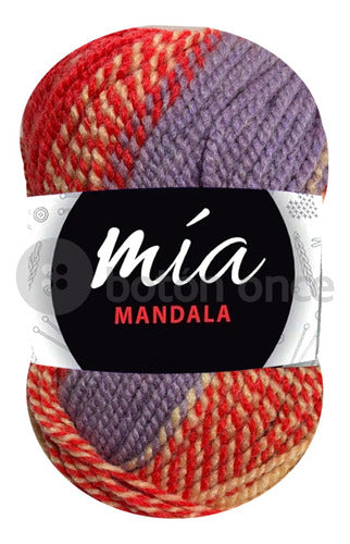 MIA Variegated Mandala Yarn x 20 Skeins (2 Kg) 30
