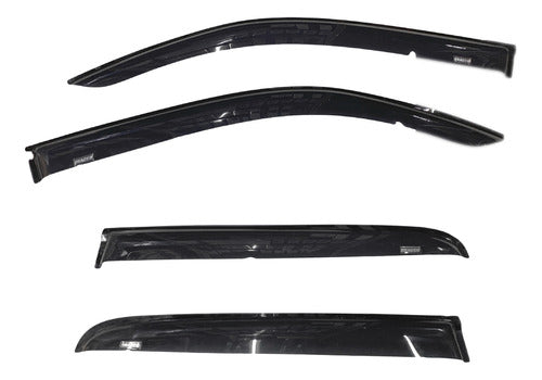 Bracco Window Deflectors x4 for Ecosport 12+ 0