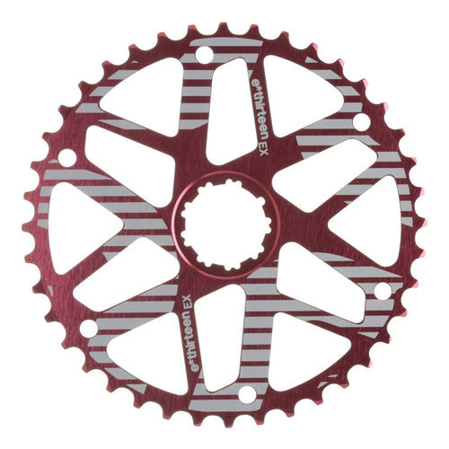 Ethirteen Extended Ring Cog 40t Red 10 Speed 0