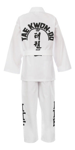 Shiai ITF Taekwondo Dobok Uniform for Kids Sizes 0 to 2 2