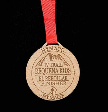 30 Medallas Fibrofacil  - 7 Cm - Personalizada + Cinta 3