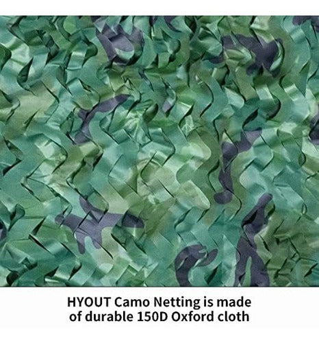 HYOUT Red De Camuflaje Jungle Camo 1.5m X 3m 2