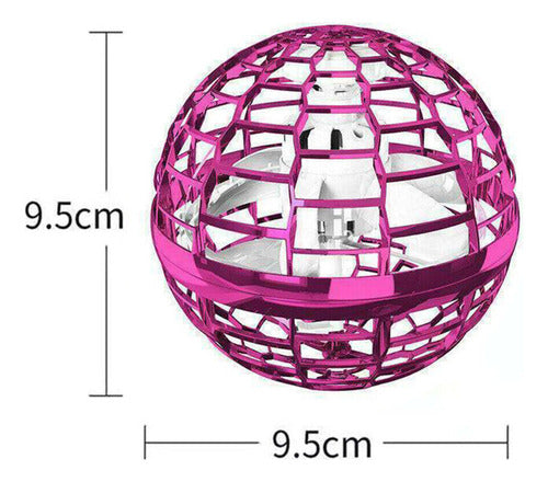 2 Brinquedos Em Forma De Bola Giratória Voador 1