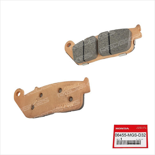 Honda NC 750 Front Brake Pad Original Nissin D2 2