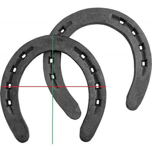 Herradura Trabajo Pesado Con Clip N°4 Mustad Hierro Caballo 1