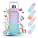 T-Max Motivational Water Bottle 1.5 Liters Sporty for Gym 5