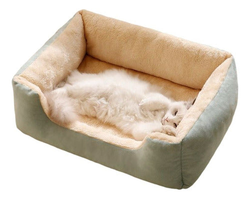 Zavu Link Dog Cat Bed Anti-Tear Non-Slip 80x60x13 0