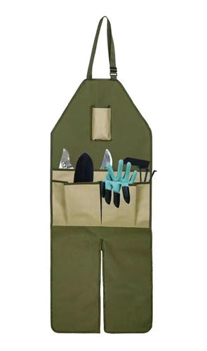 Iluminarás Practical Gardening Apron with 3 Pockets 0