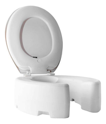 Toilet Chair Adapter Seat Elevator for Elderly and Disabled 0